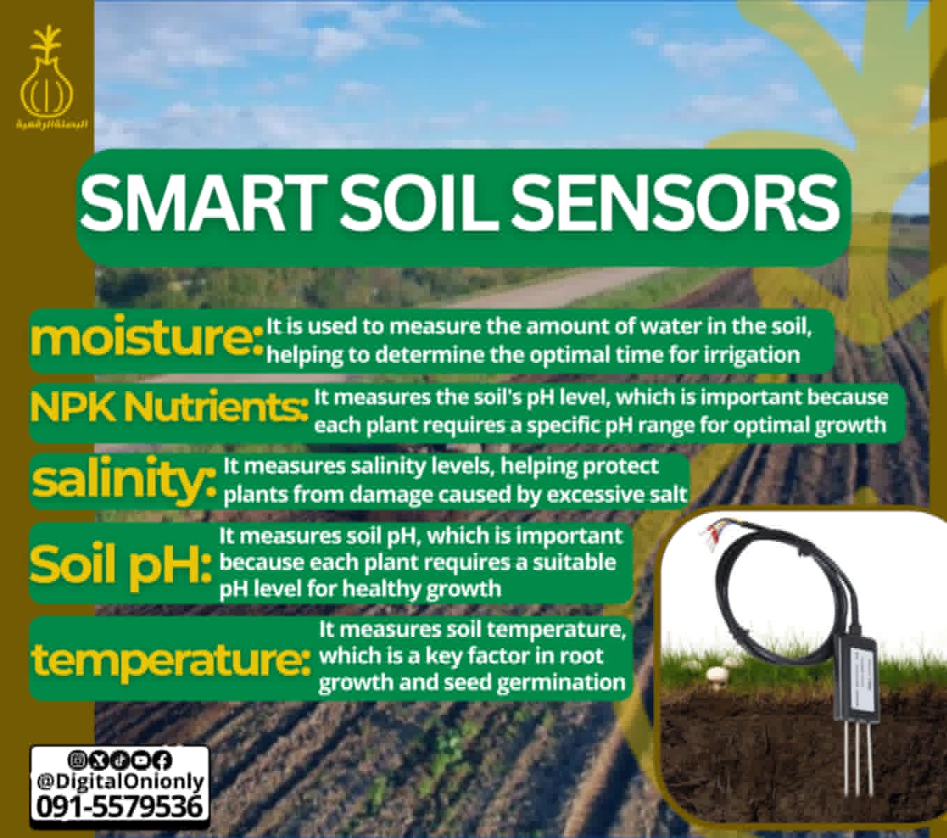 Smart Soil Sensors